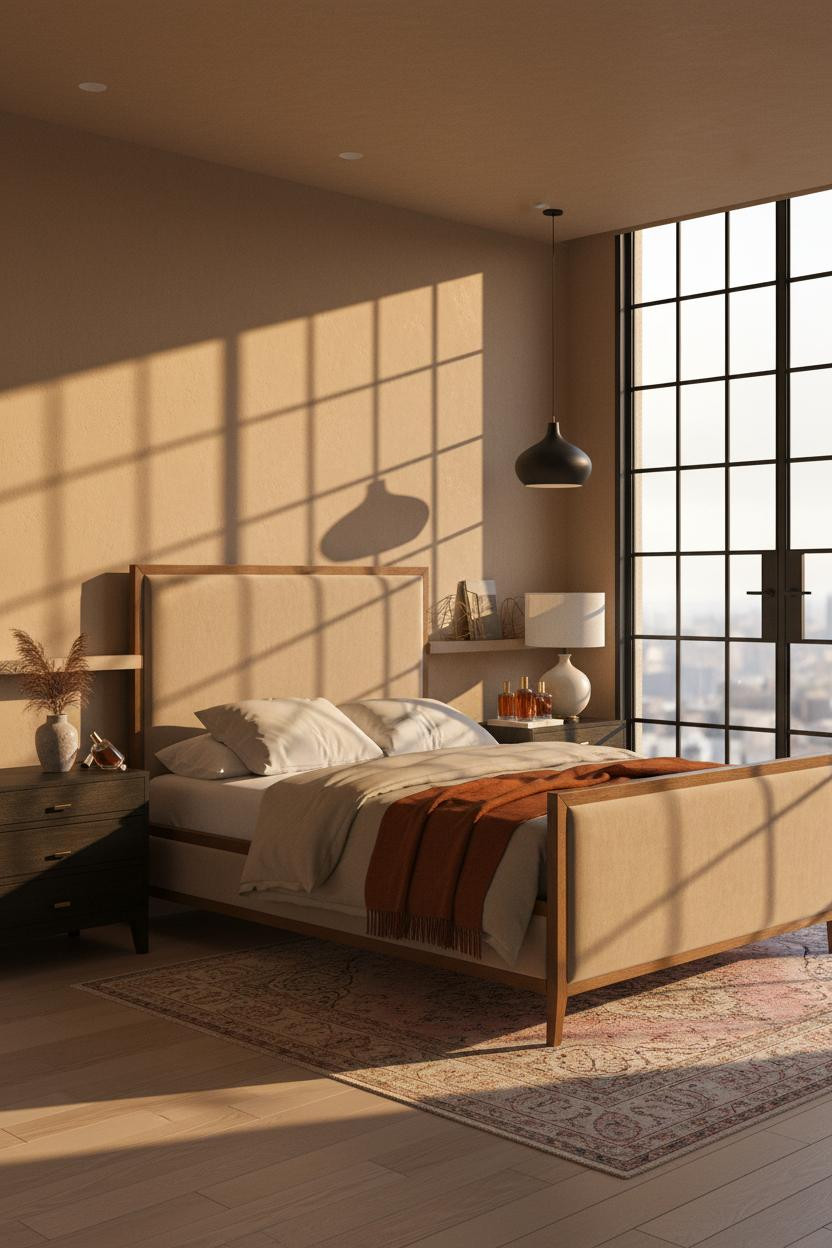 Girly Bedroom Golden Window Aesthetic