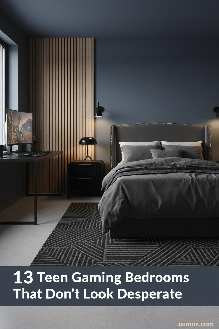 13+ Teen Gaming Bedrooms That Actually Look Cool Without Trying Too Hard