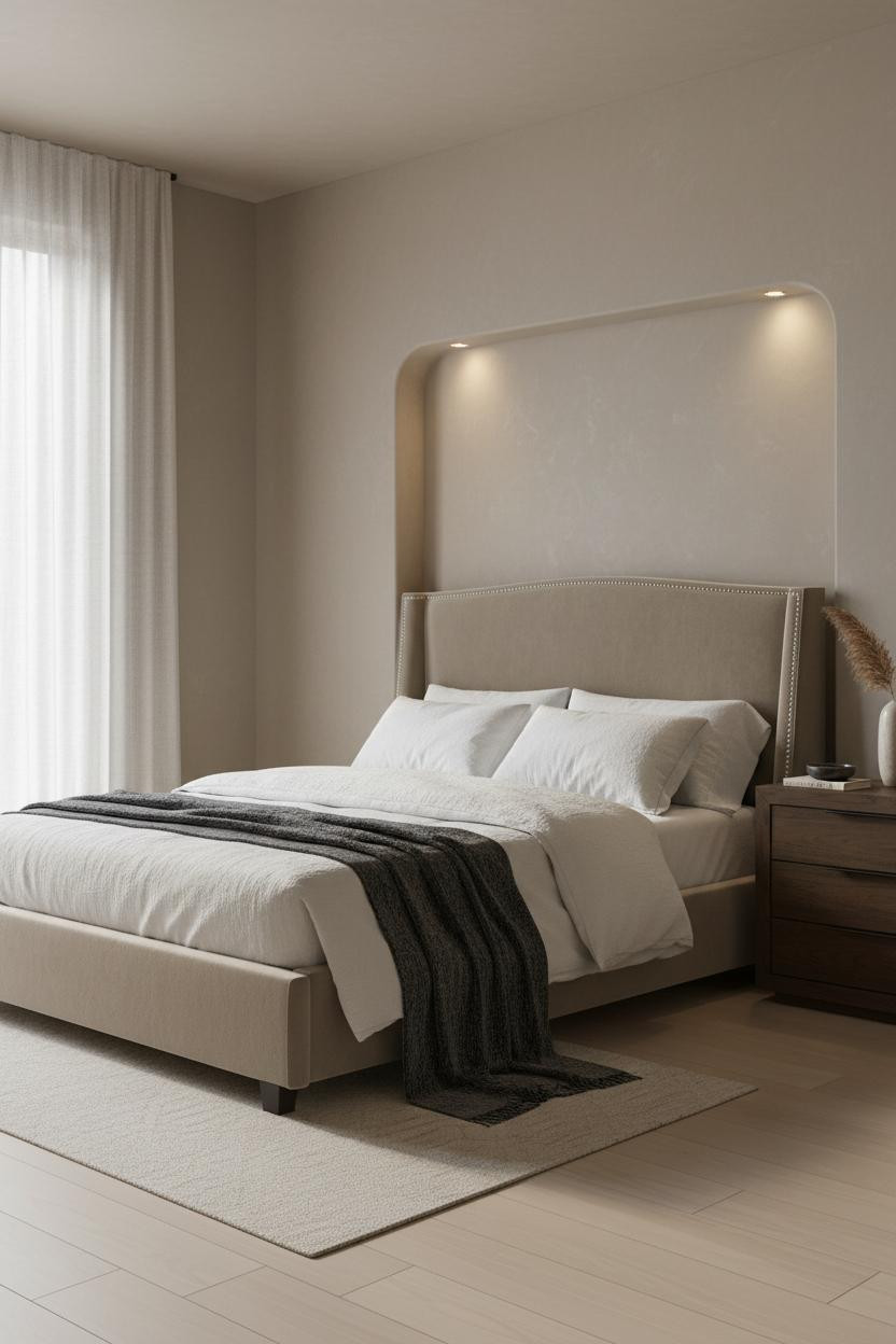 Zen Bedroom Wabi Sabi Natural Light