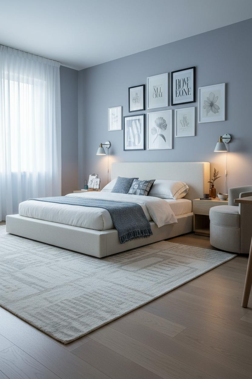 Trendy Teen Bedroom Gallery Wall Inspo