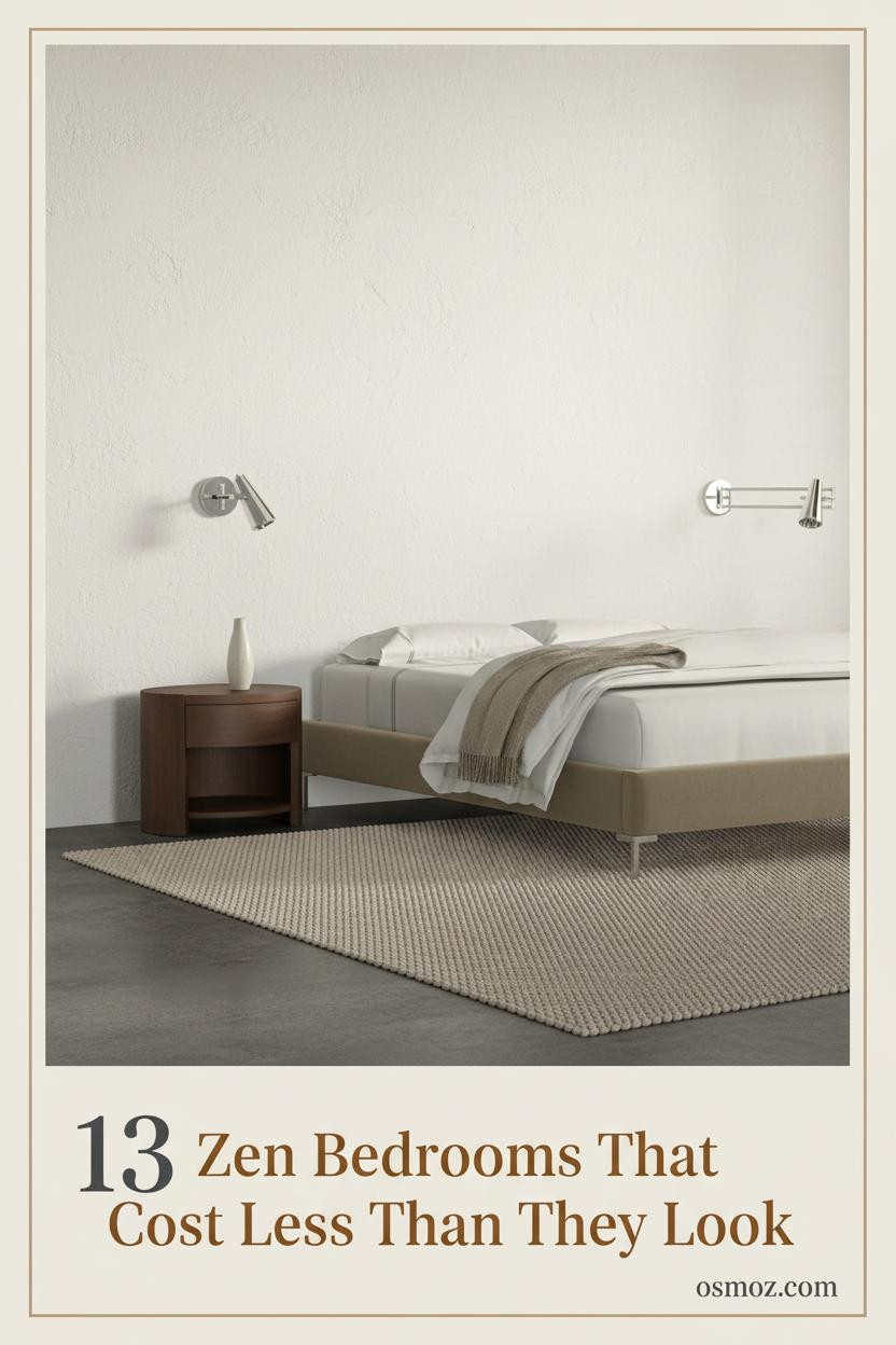 13+ Zen Bedrooms That Feel Calm Without Trying Too Hard