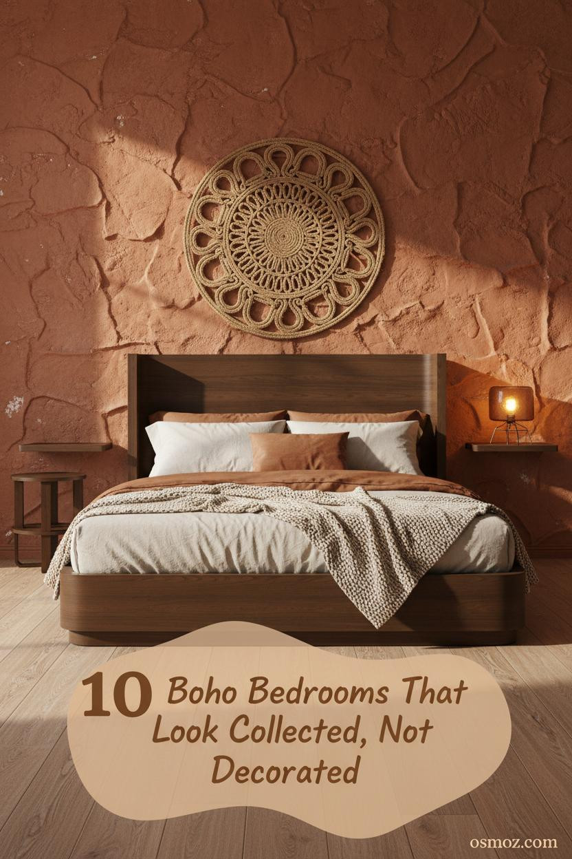 10+ Vintage Boho Bedrooms That Feel Collected Rather Than Decorated