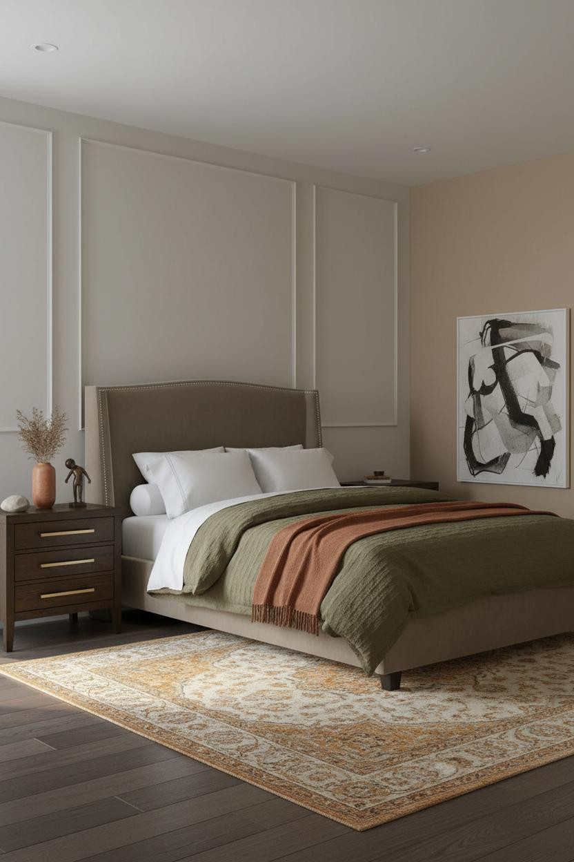 Parisian Modern Bedroom French Aesthetic Design
