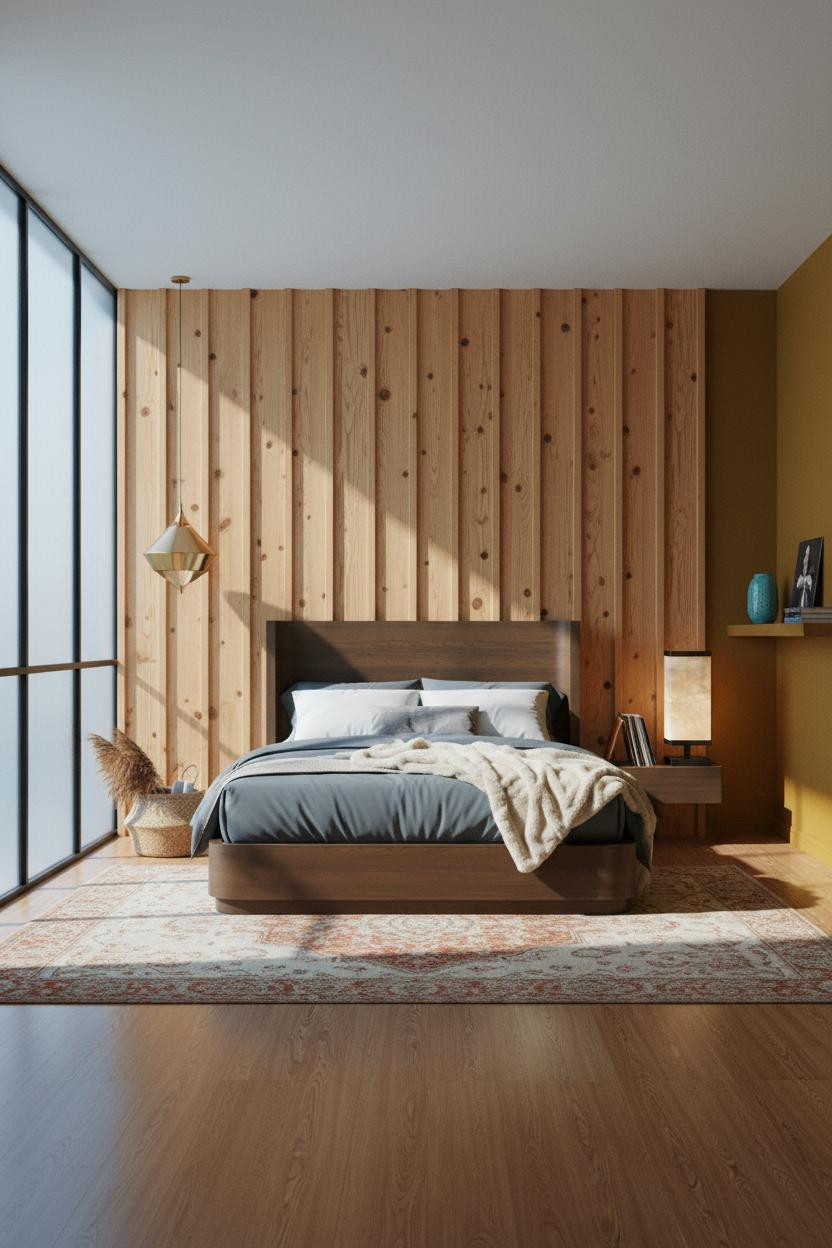 60s Bedroom Retro Modern 1970s Design