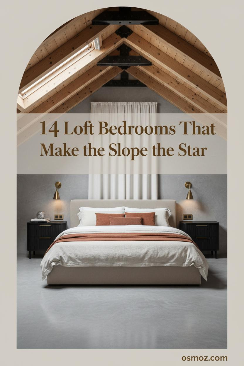 14+ Loft Bedroom Ideas That Actually Make the Ceiling Work for You