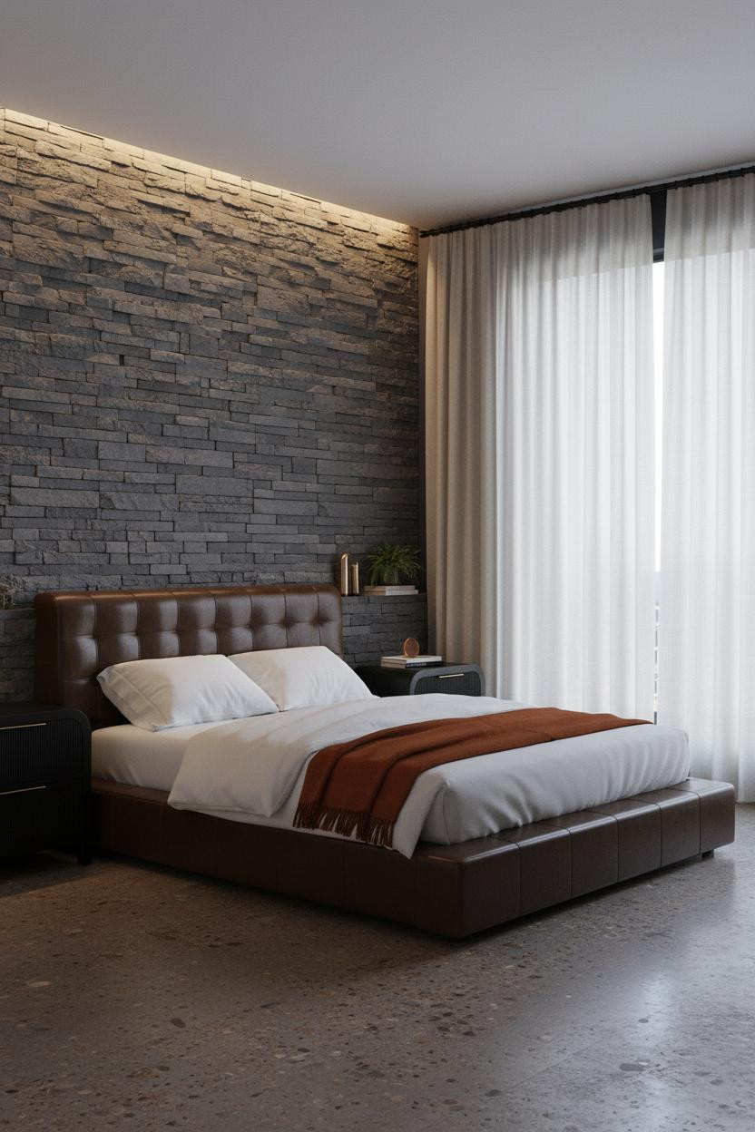 Luxury Black Bedroom Modern Dark Master Suite