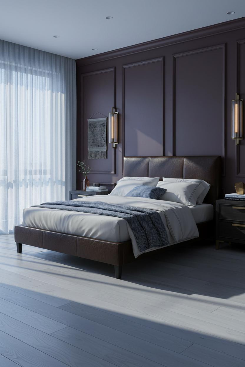 Luxury Black Bedroom Modern Master Suite
