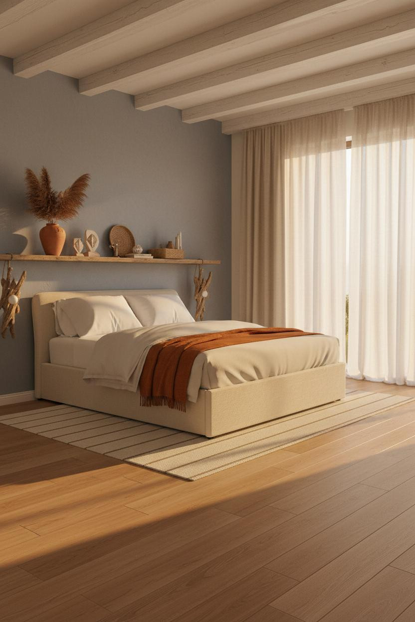 Beach Bedroom Boho Coastal Design