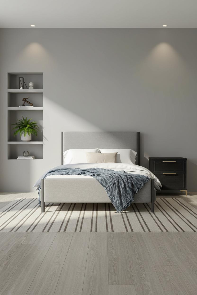 Black Bed Frame Bedroom Ideas Modern