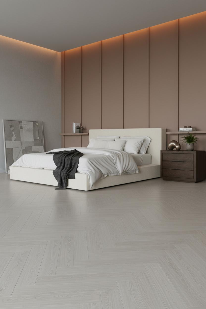 Minimal Luxury Bedroom Modern Master Suite
