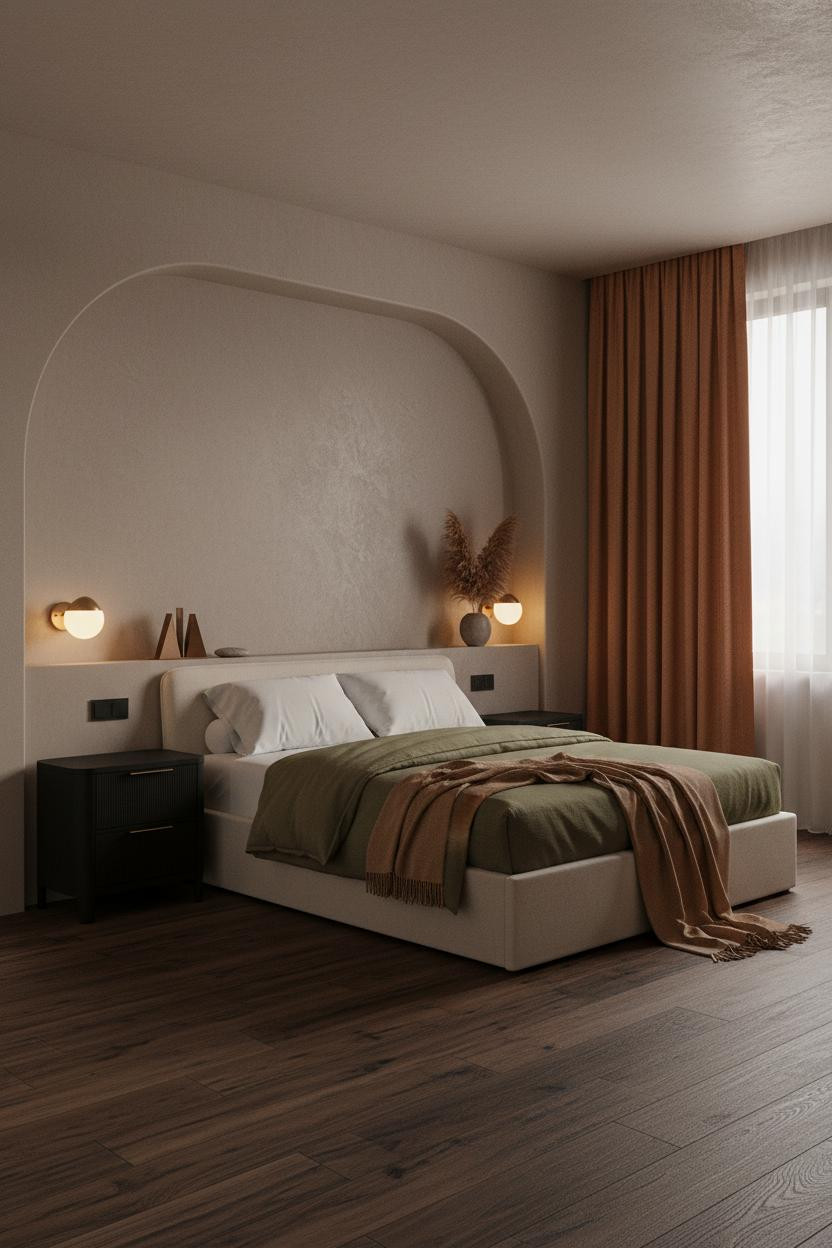 Minimal Luxury Bedroom Modern Master Suite