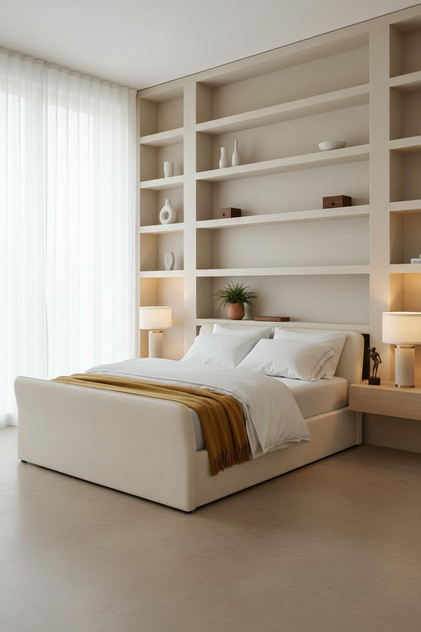 Minimal Luxury Bedroom Modern Master Suite