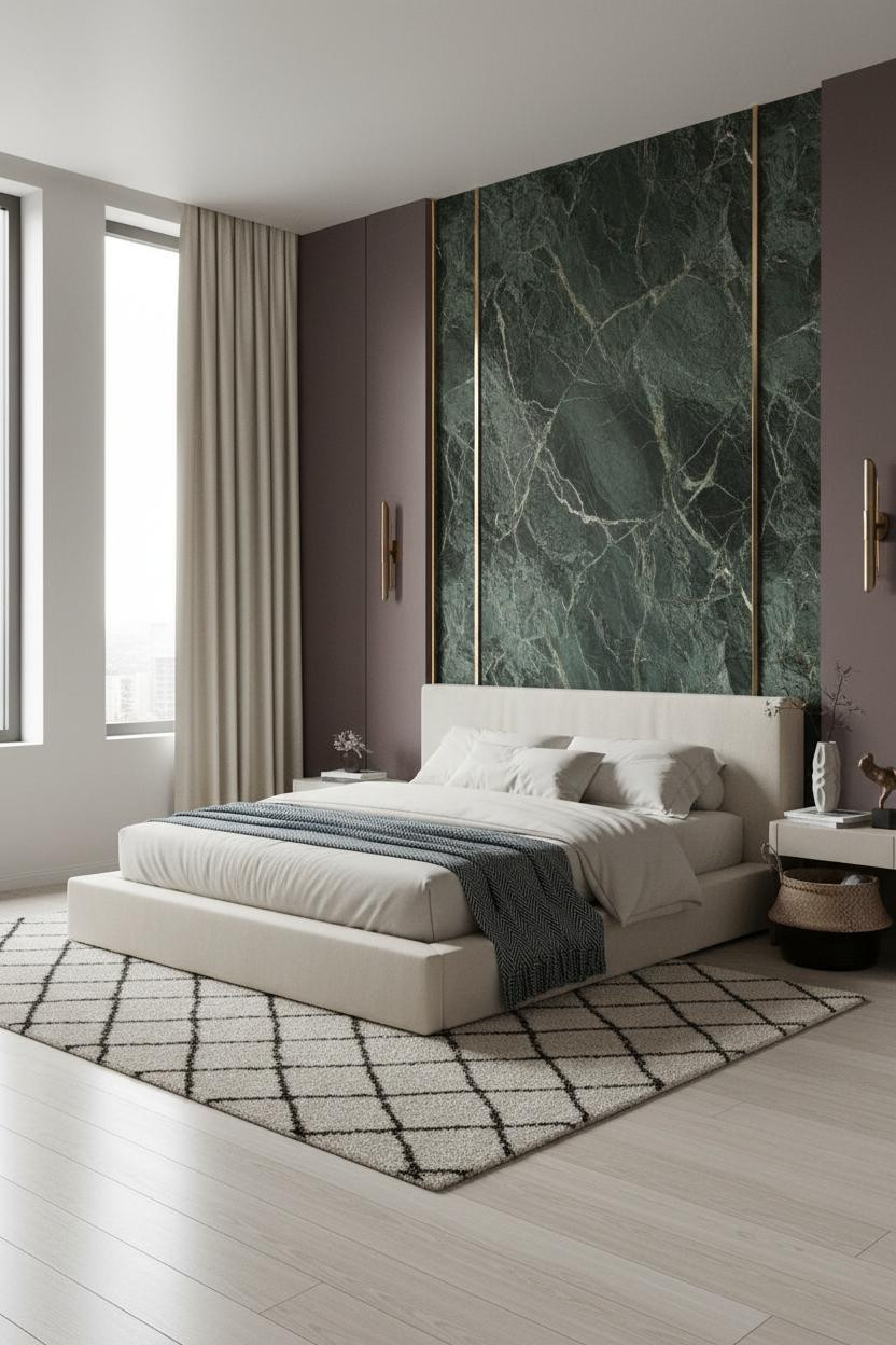 Expensive Bedroom Luxury Marble Master Suite Dark Feminine