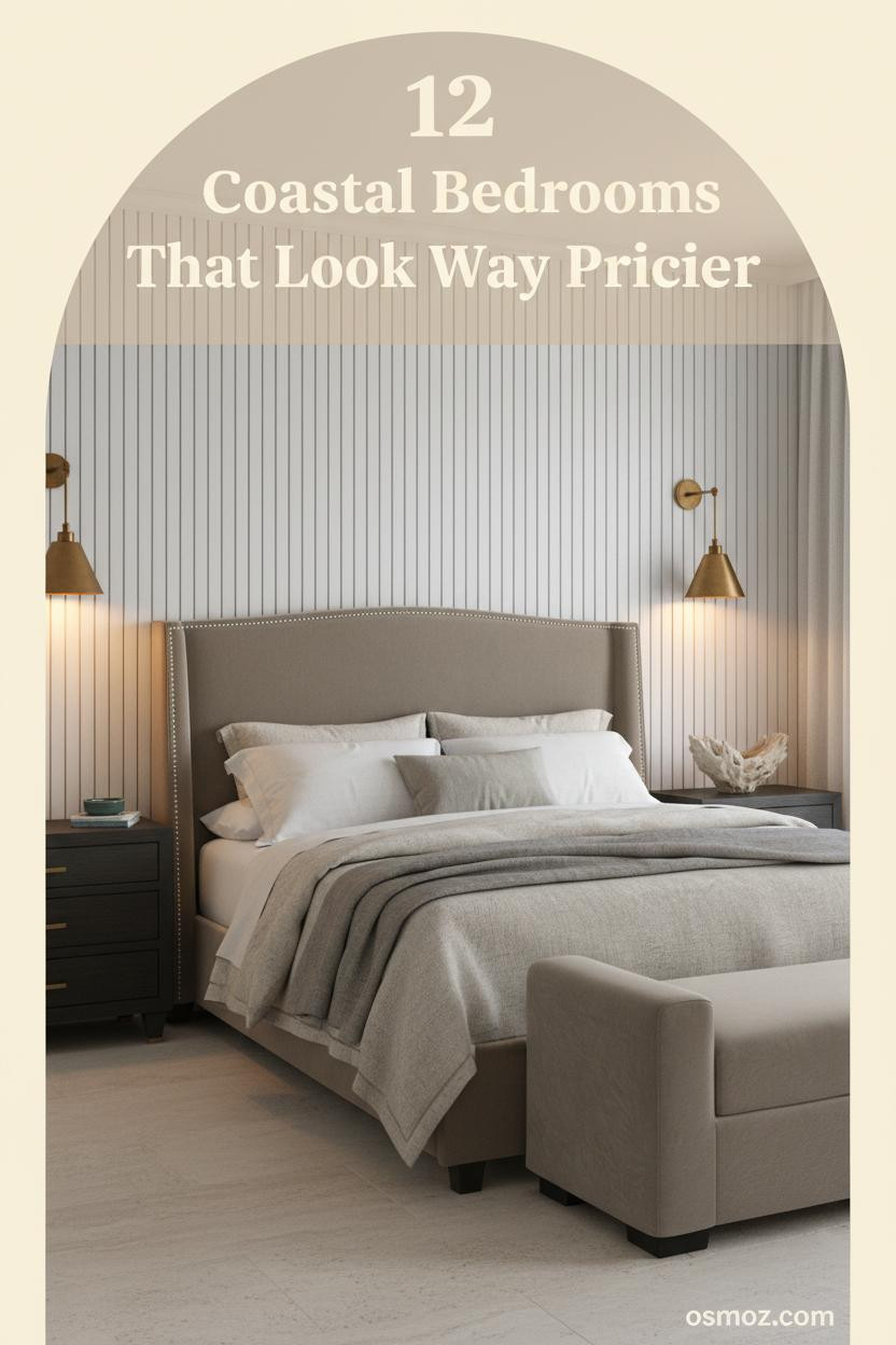 12+ Coastal Modern Bedrooms That Feel Calm Without Trying Too Hard