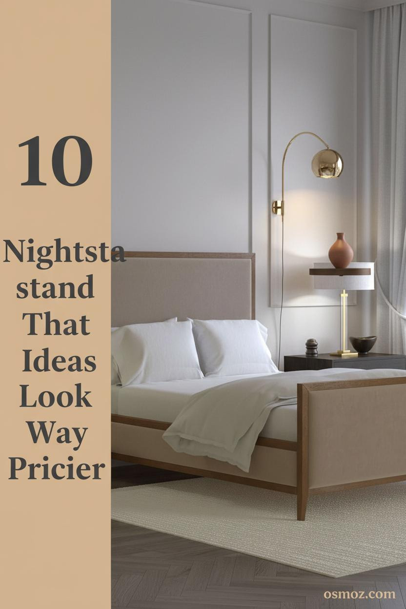 10+ Nightstand Ideas That Somehow Tie the Whole Bedside Together
