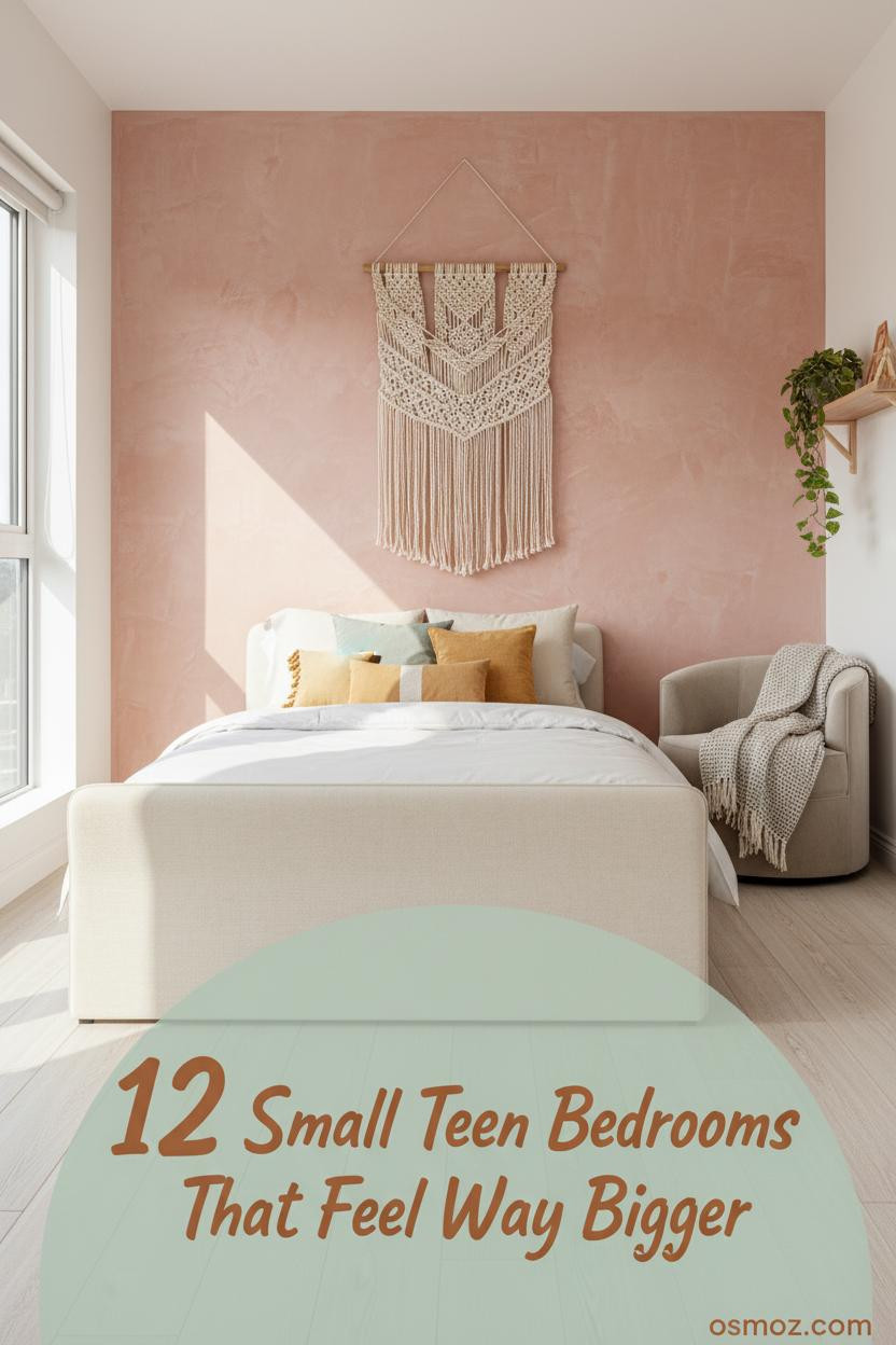 12+ Small Teen Bedrooms That Actually Feel Like Their Own World