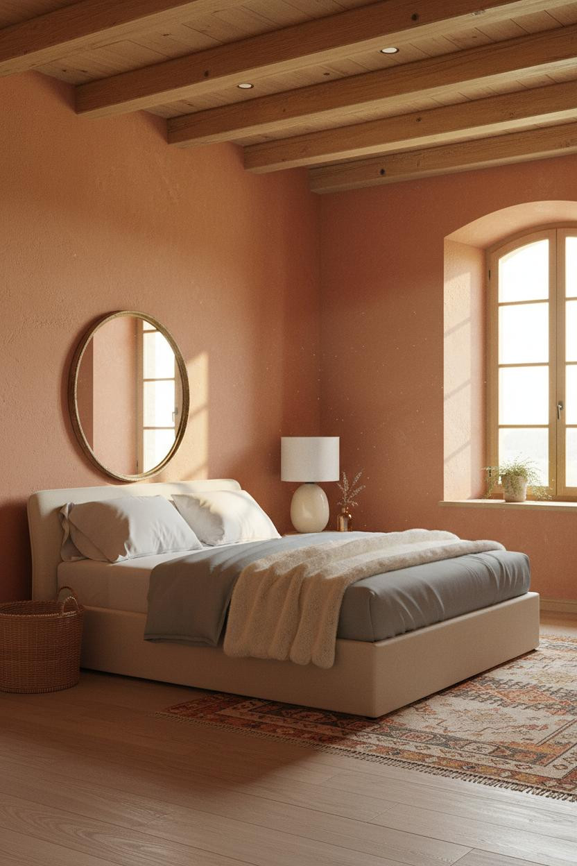 Cottage Core Bedroom Tuscan Vintage Design