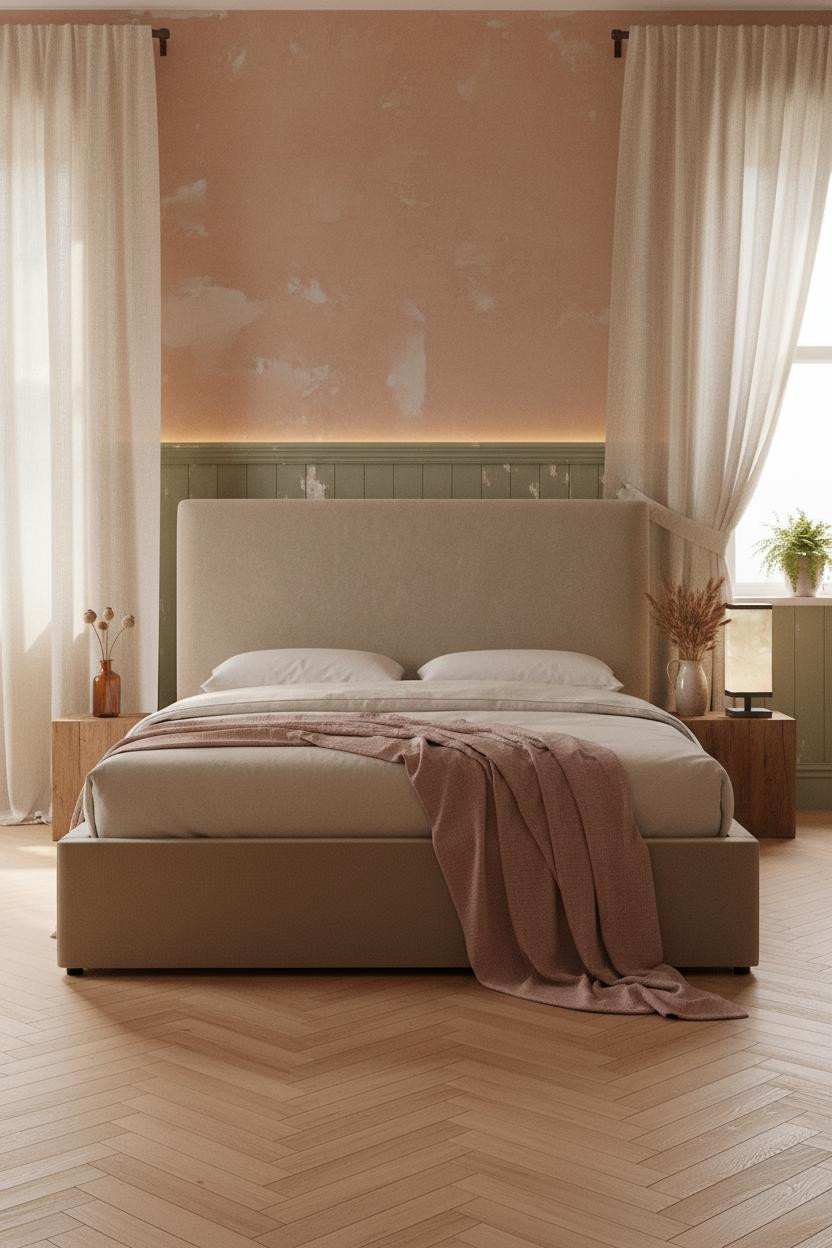 Cottage Core Bedroom Sage Green Botanical