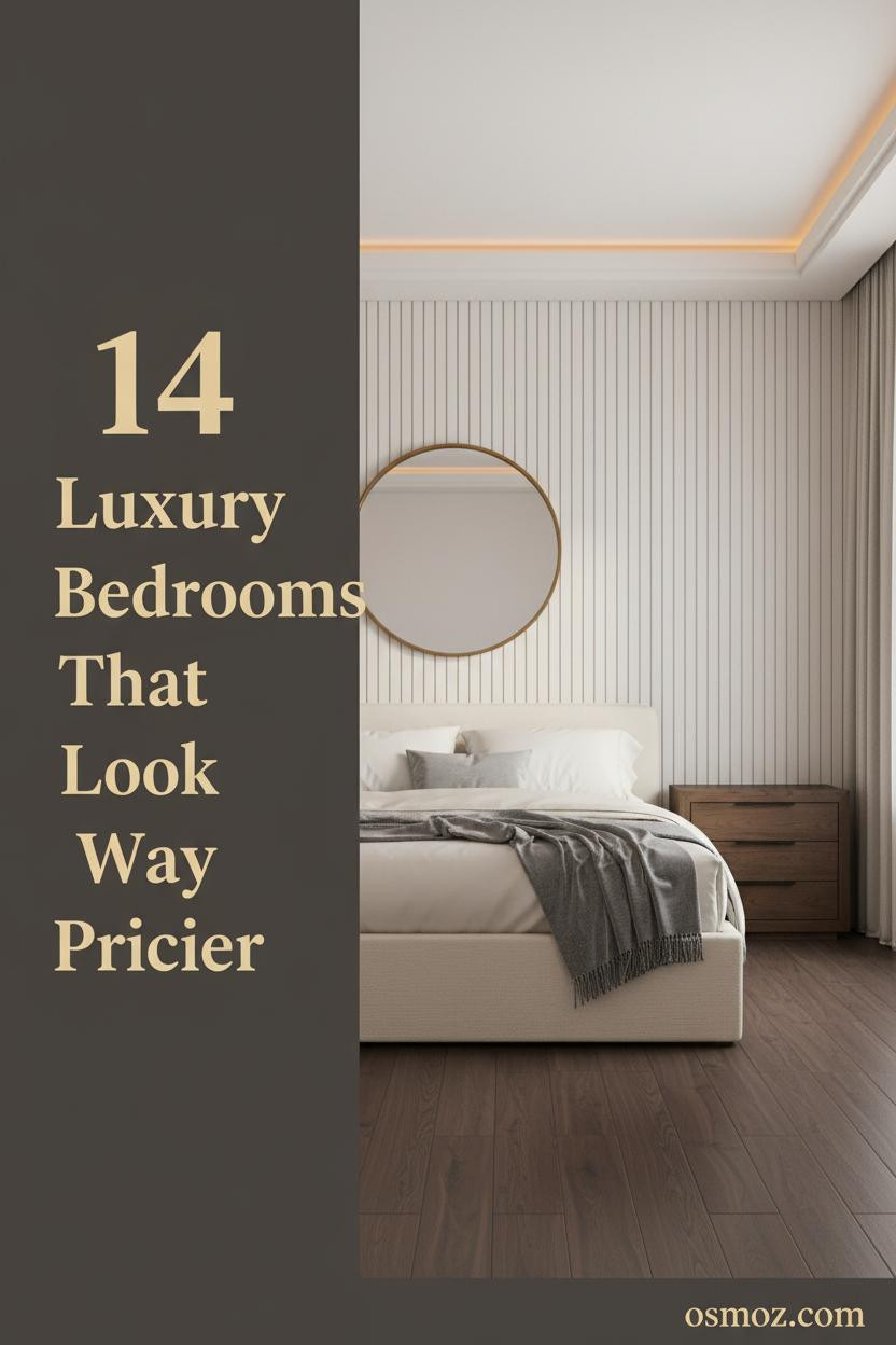 14+ Luxury Bedrooms That Feel Like You Never Have to Leave