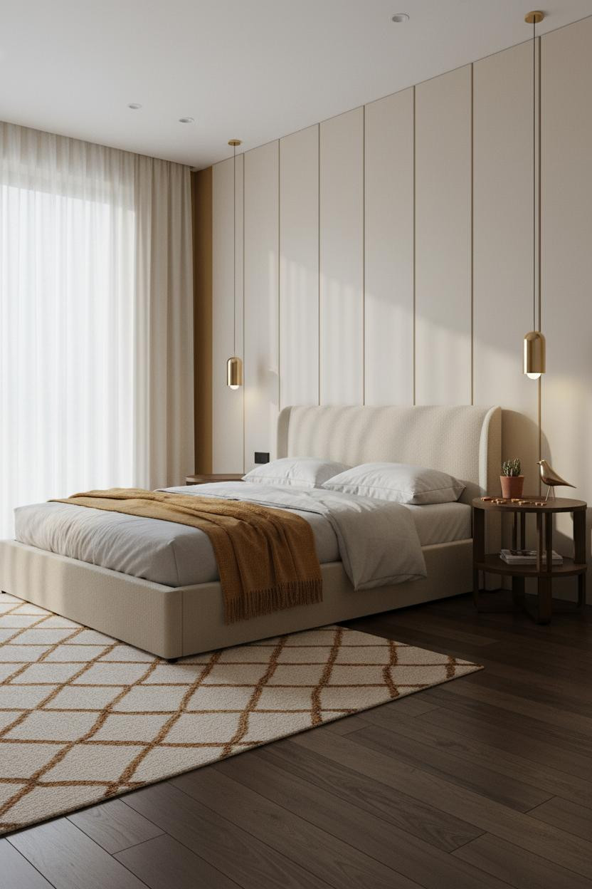 Luxury Kids Bedroom Ivory Batten Modern