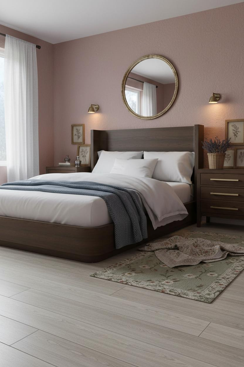 Vintage Cottagecore Bedroom Grandmacore Iron Bed