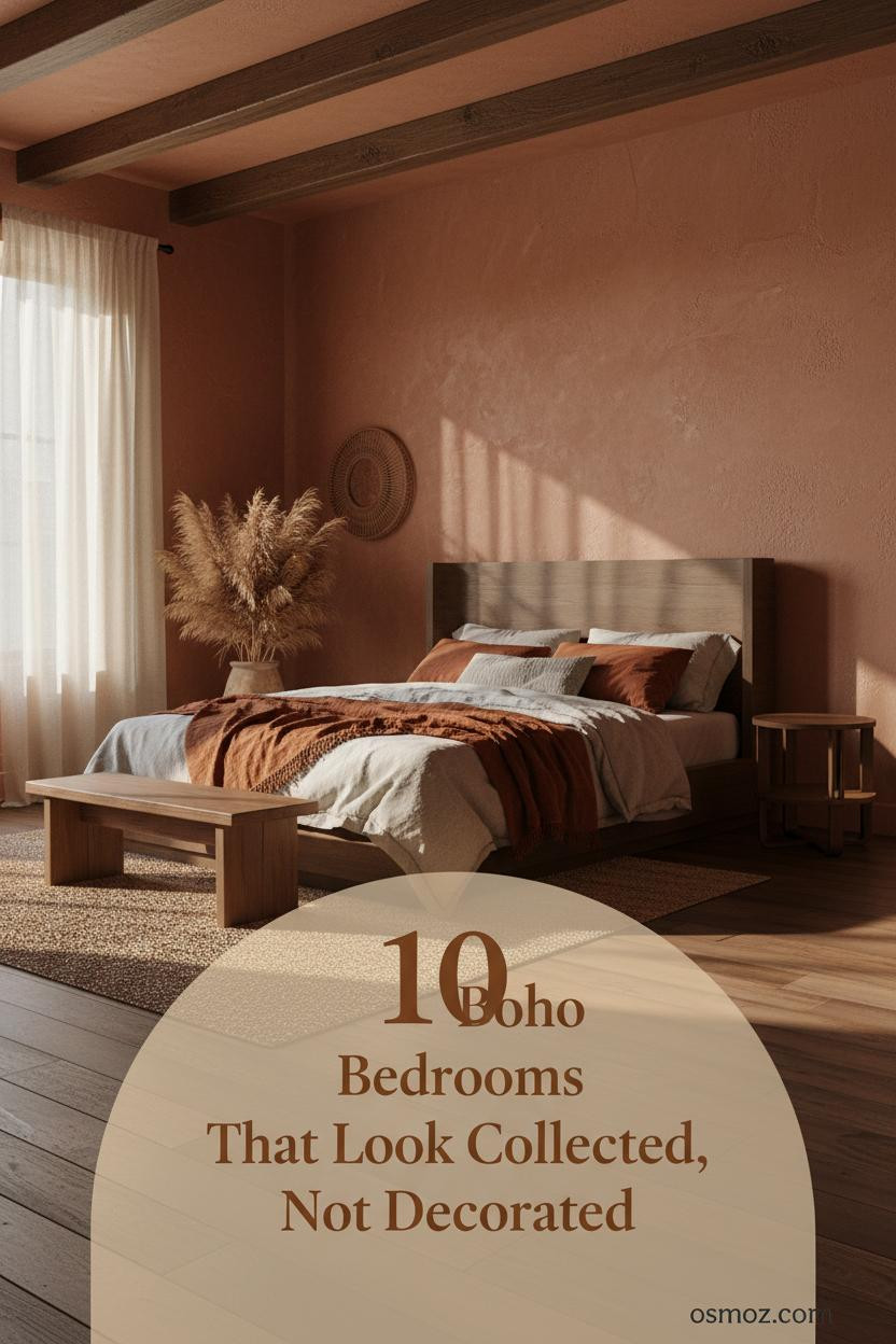 10+ Boho Chic Bedrooms That Feel Collected Rather Than Decorated