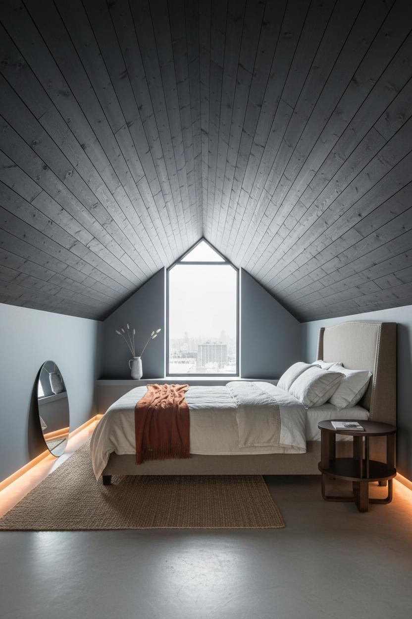 Mezzanine Bedroom Nordic Loft Design