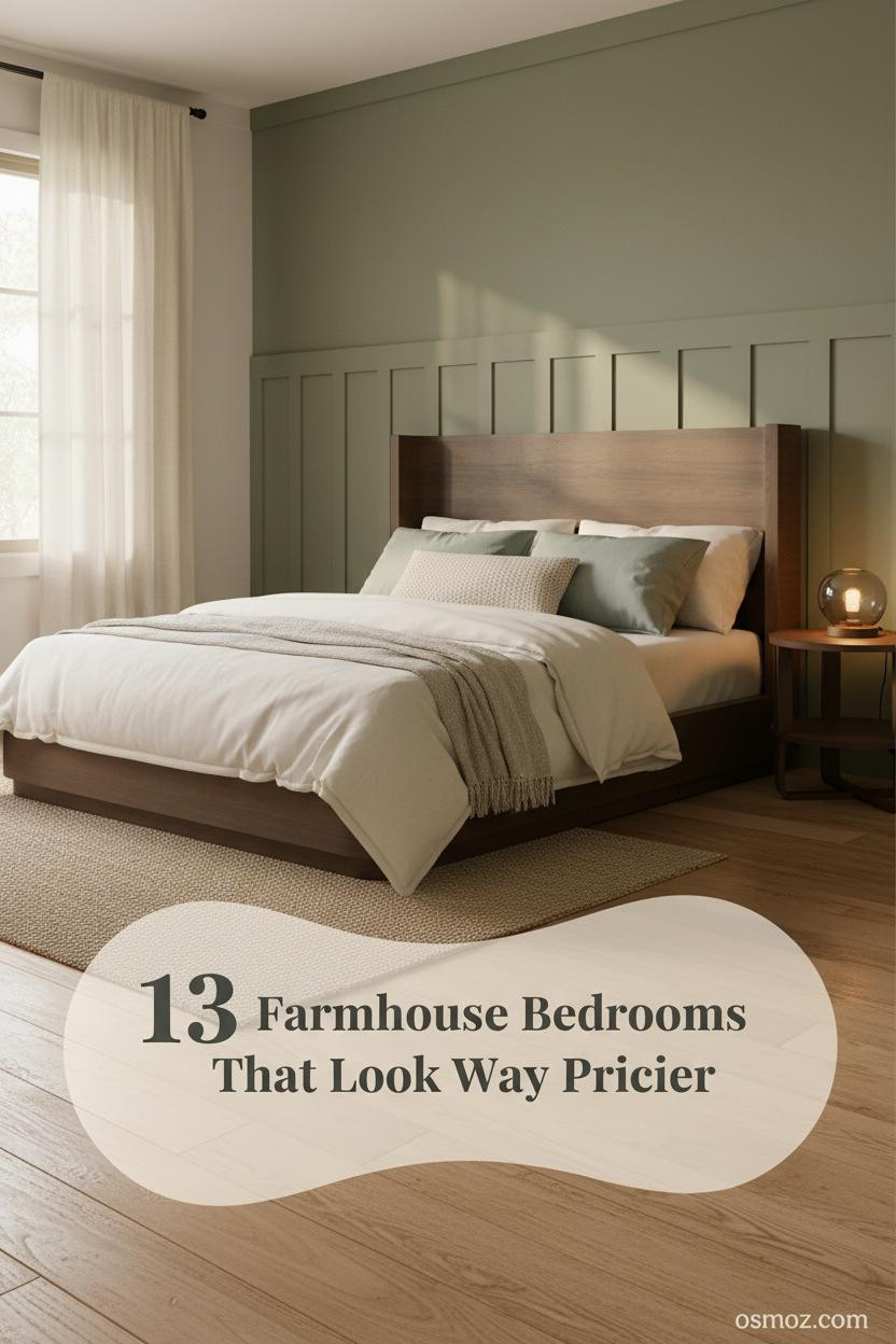 13+ Cozy Farmhouse Bedrooms That Feel Lived-In, Not Staged