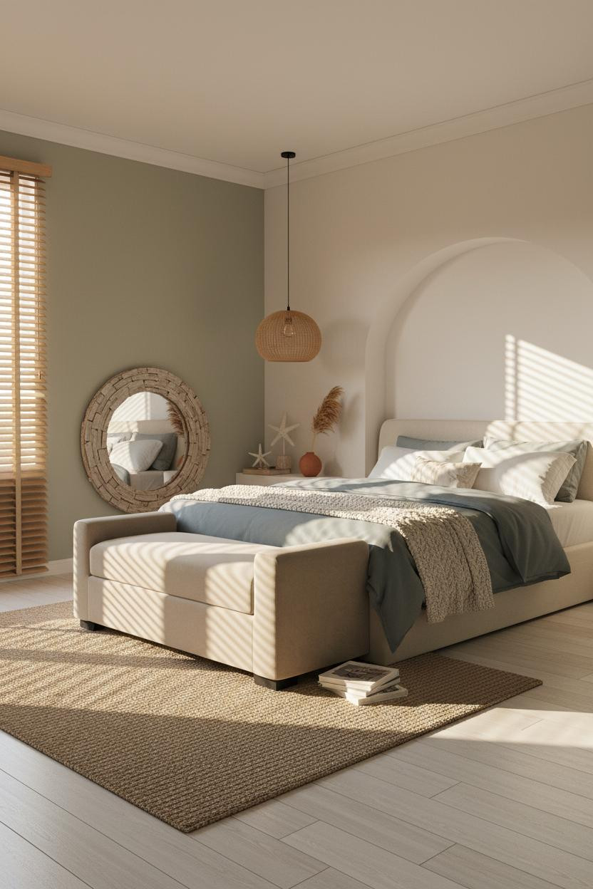 Beach Theme Bedroom Coastal Teen Golden Light