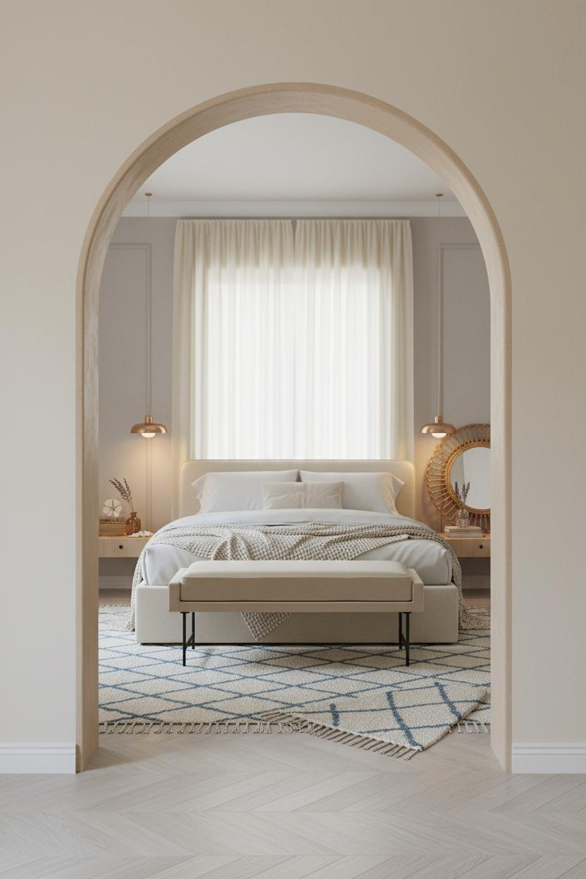 Beach Theme Bedroom Coastal Archway