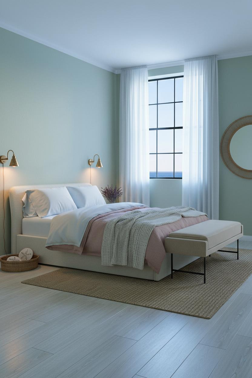 Beach Theme Bedroom Seafoam Coastal Teen