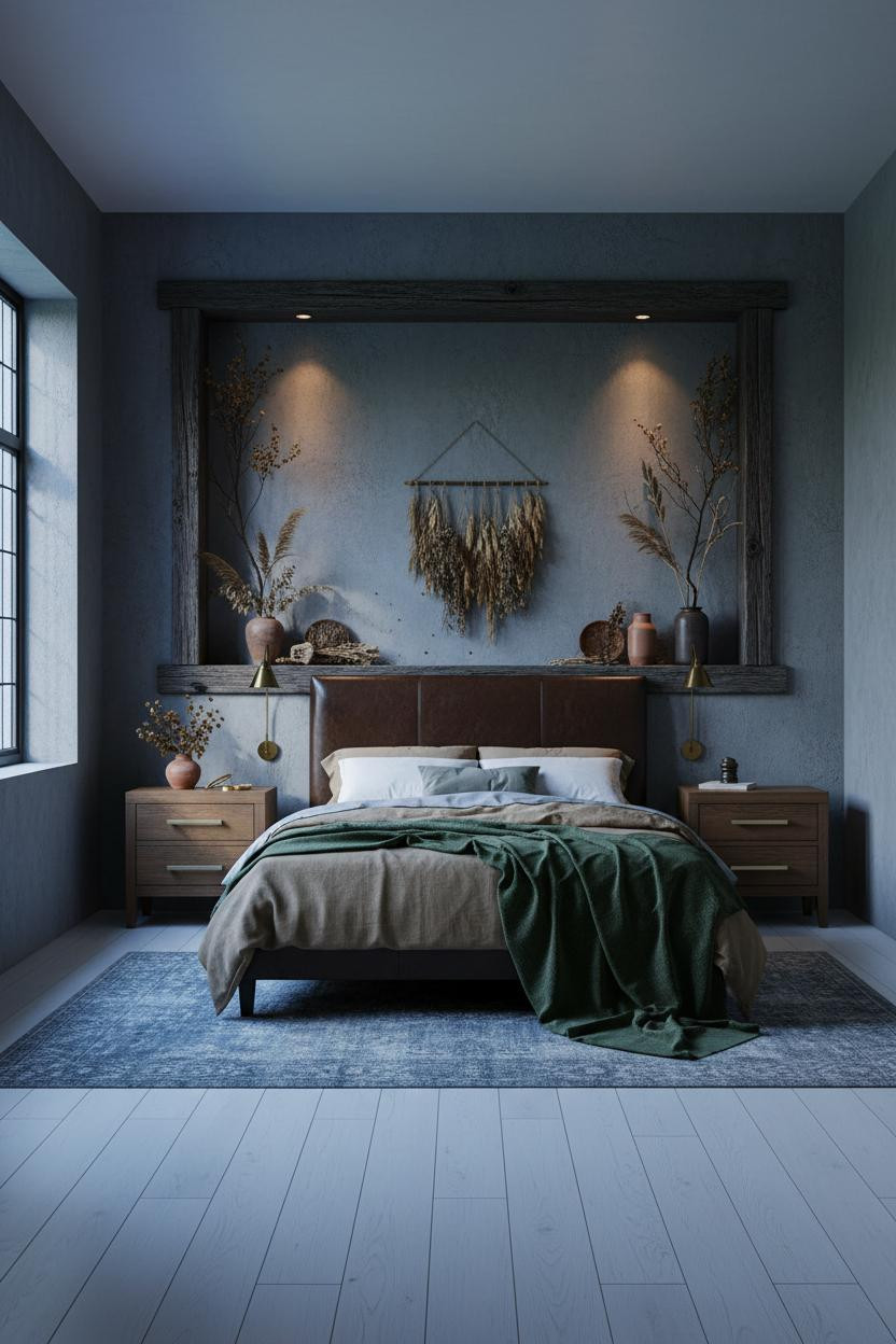 Dark Cottagecore Bedroom Forest Vintage Brass