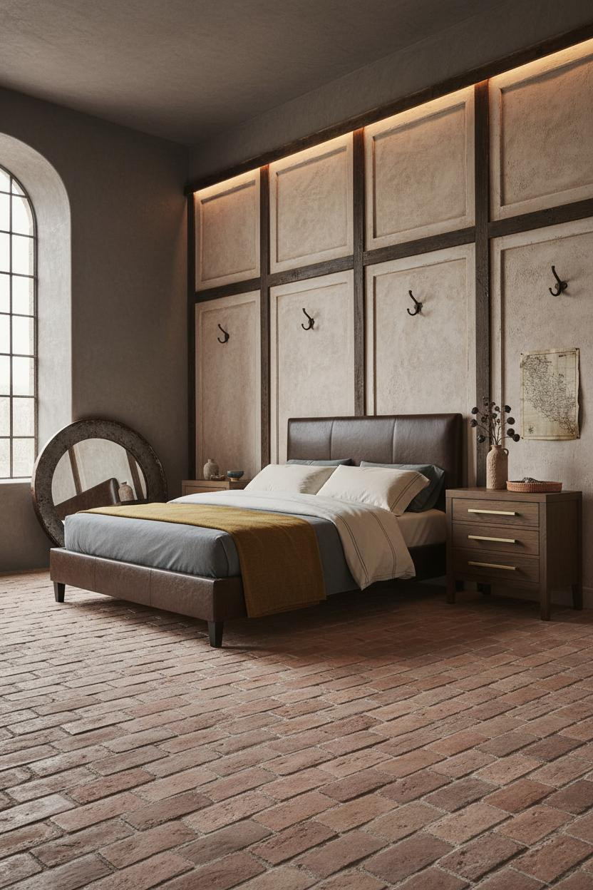 Hacienda Style Bedroom Spanish Villa Plaster