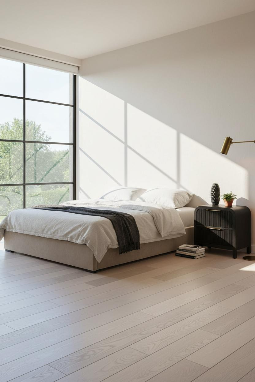 Minimalist Bedroom Scandi Modern Natural Light
