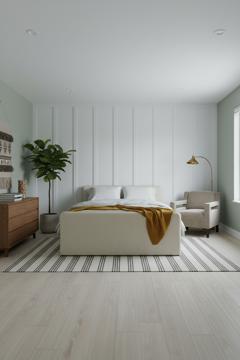 Classy Bedroom Women Sage Batten Natural