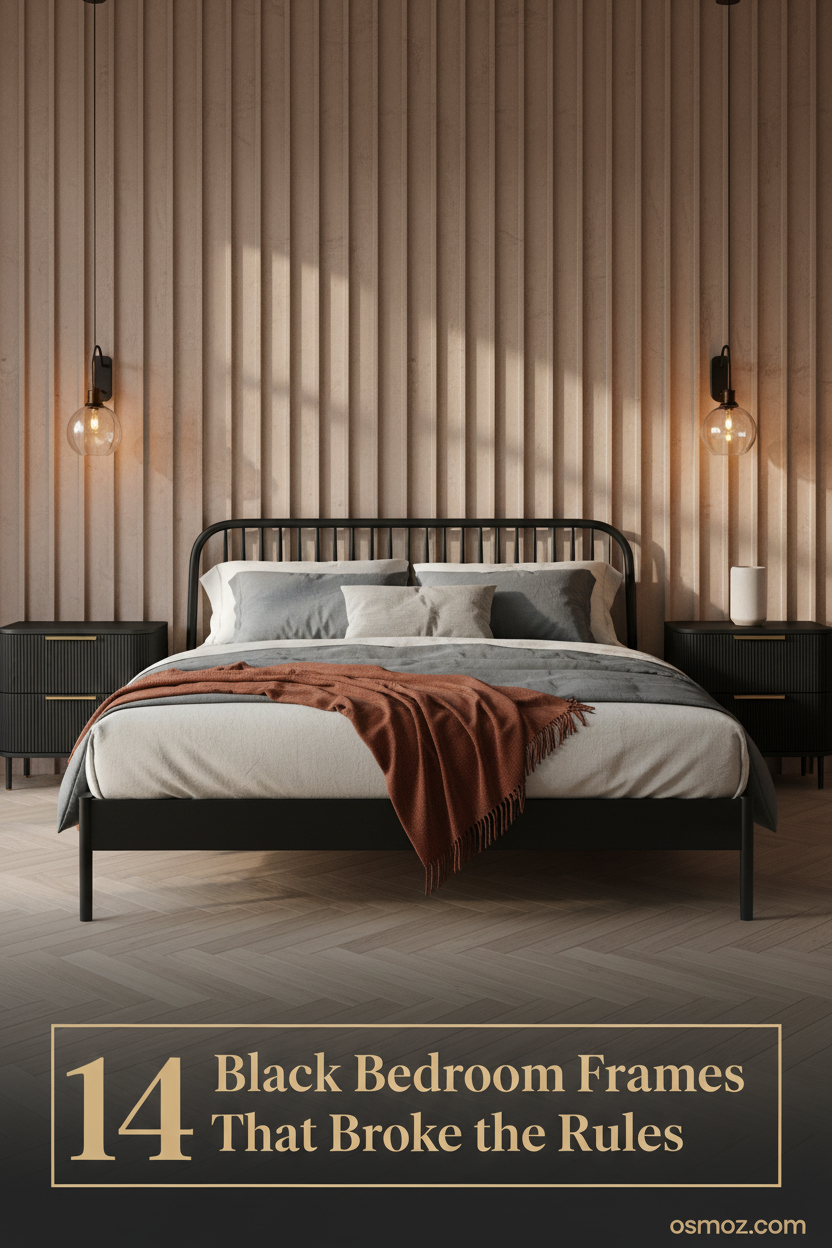 14+ Black Bed Frame Ideas That Make the Whole Room Feel Intentional