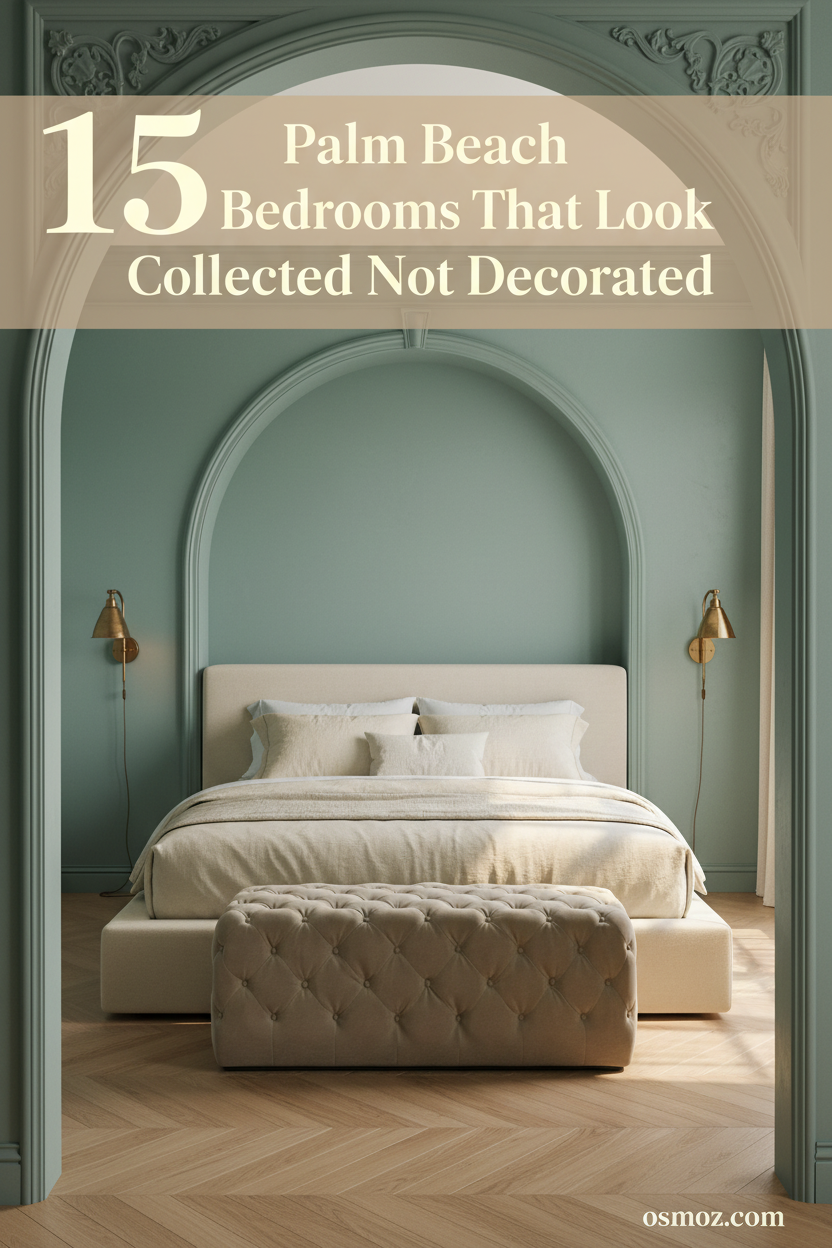 15+ Palm Beach Bedrooms That Feel Collected Rather Than Decorated