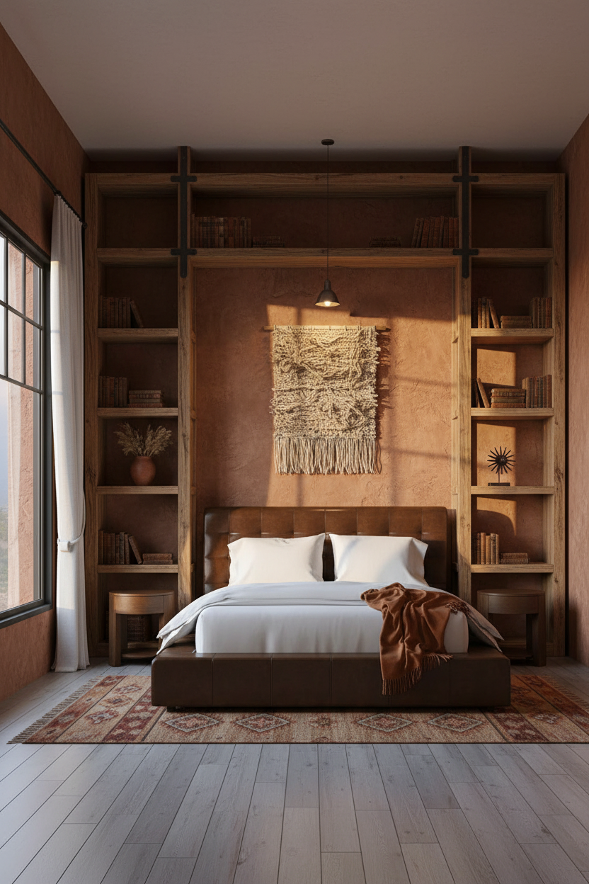 Moody Western Bedroom Gothic Rustic Style