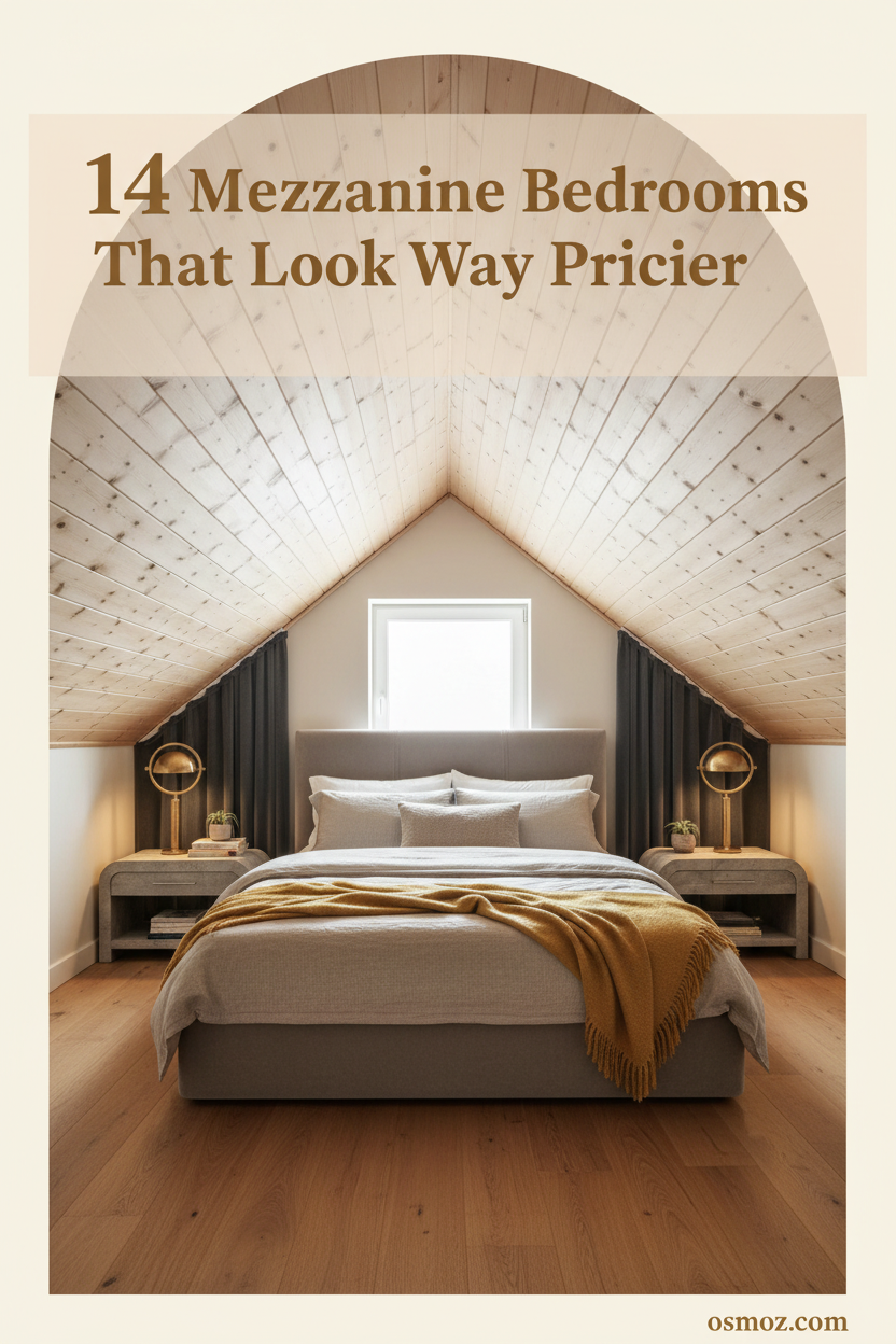 14+ Mezzanine Bedroom Ideas That Make a Tiny Loft Feel Like the Best Room in the House