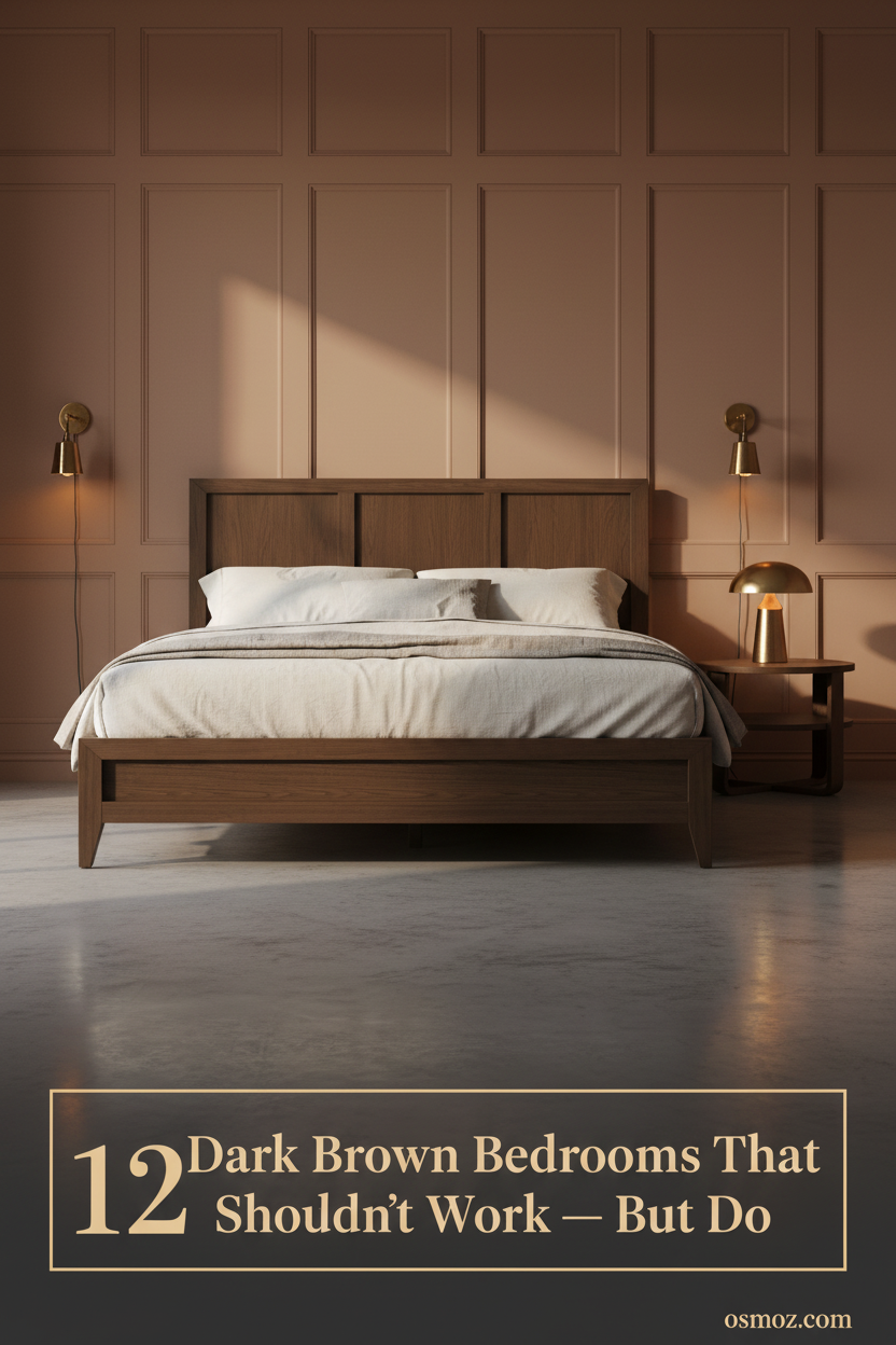 12+ Dark Brown Bed Frames That Keep the Room From Feeling Heavy