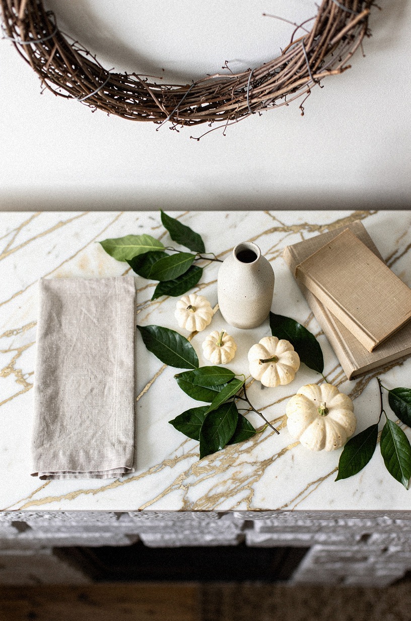 What does a twig wreath actually do for the wall above the mantel?