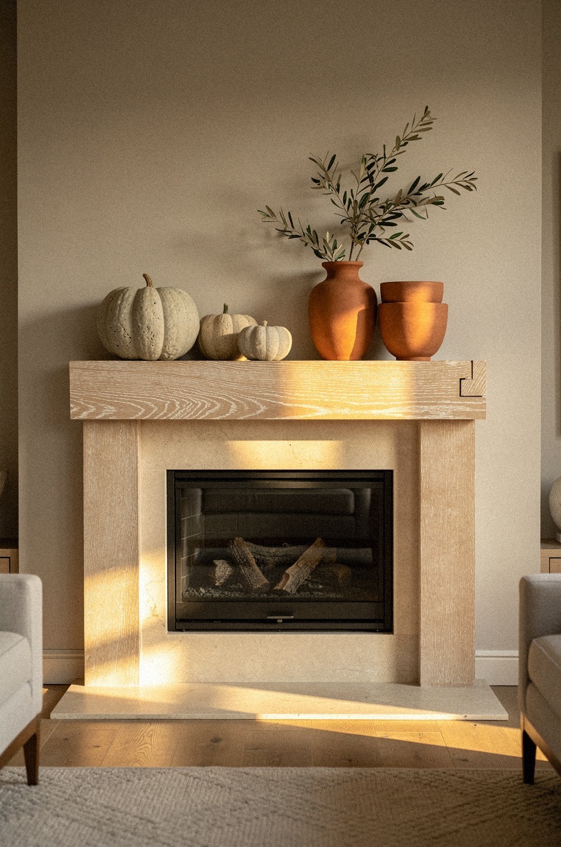 Cleared every bright piece from the mantel