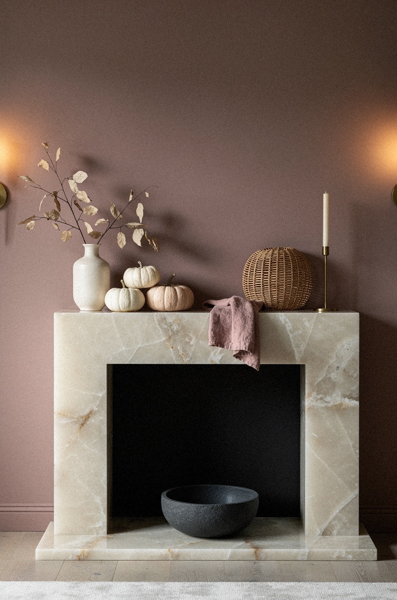 Dimmed the sconces for a softer glow
