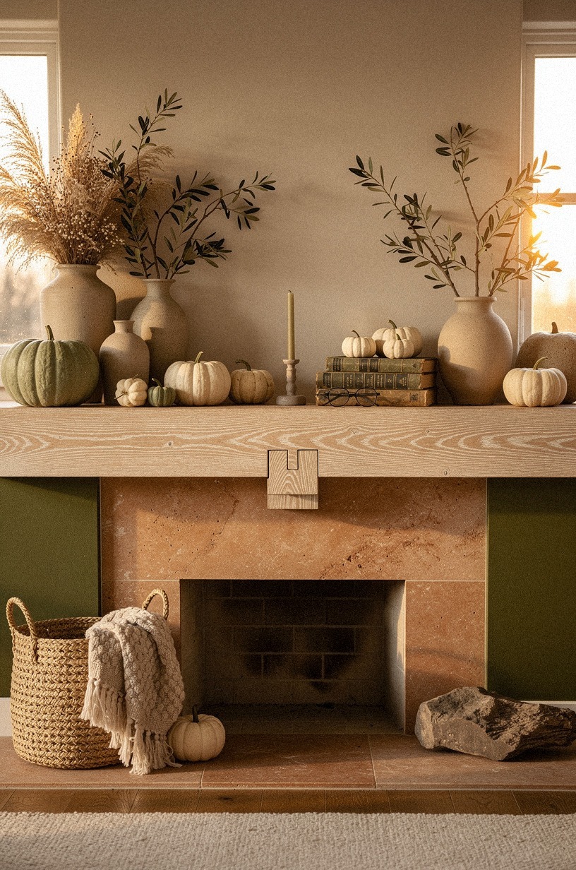 Cleared the mantel down to raw wood