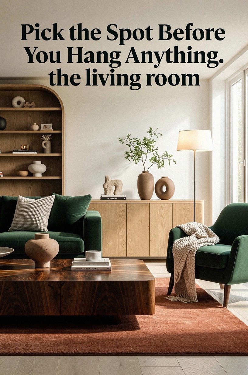 Pick the Spot Before You Hang Anything