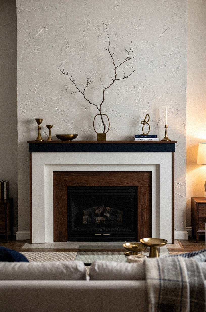 Finish with one sculptural branch arrangement