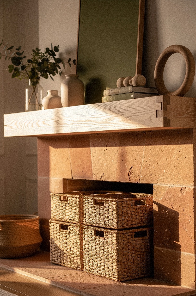 No-Fuss Everyday Mantel Decor Ideas for a Year-Round Look