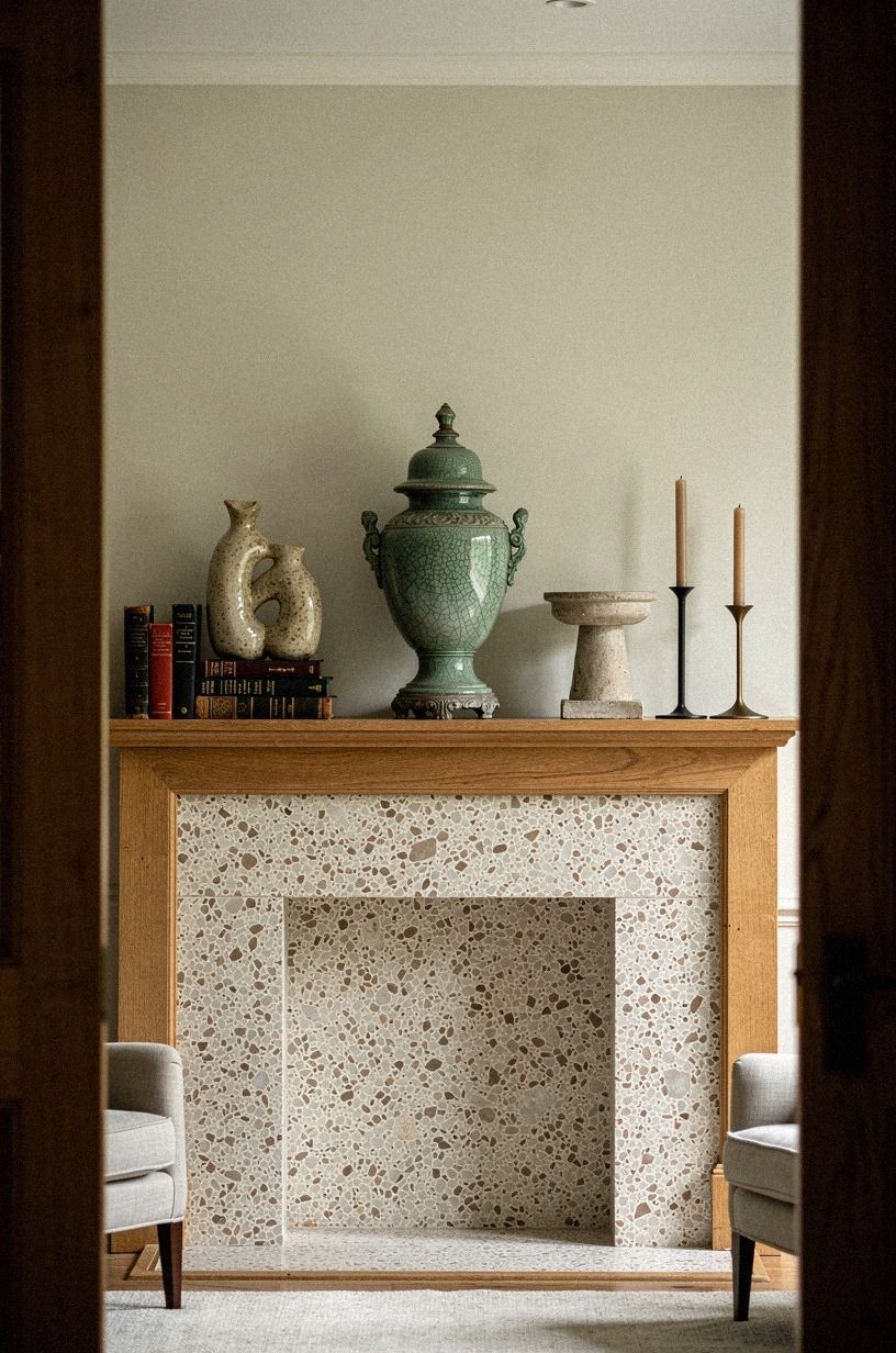 Built the centerpiece in an antique urn