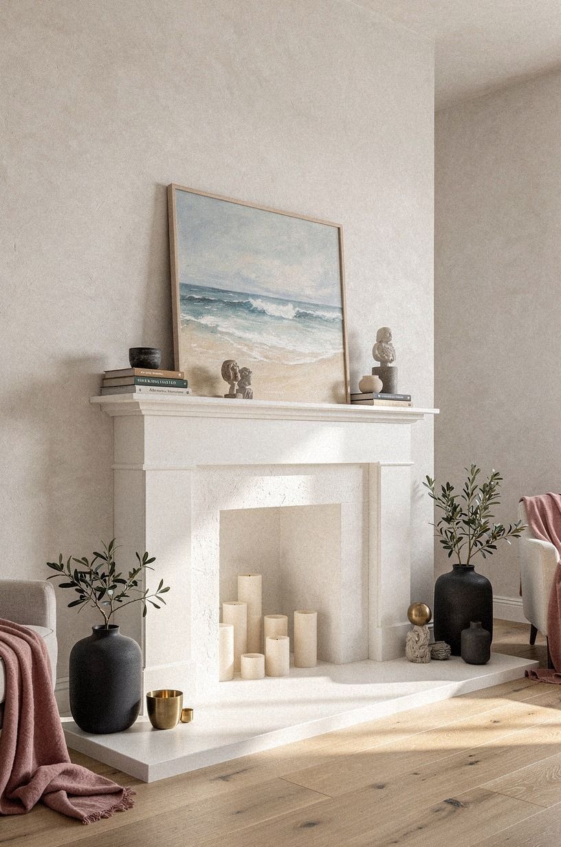 Lean coastal artwork against the white surround