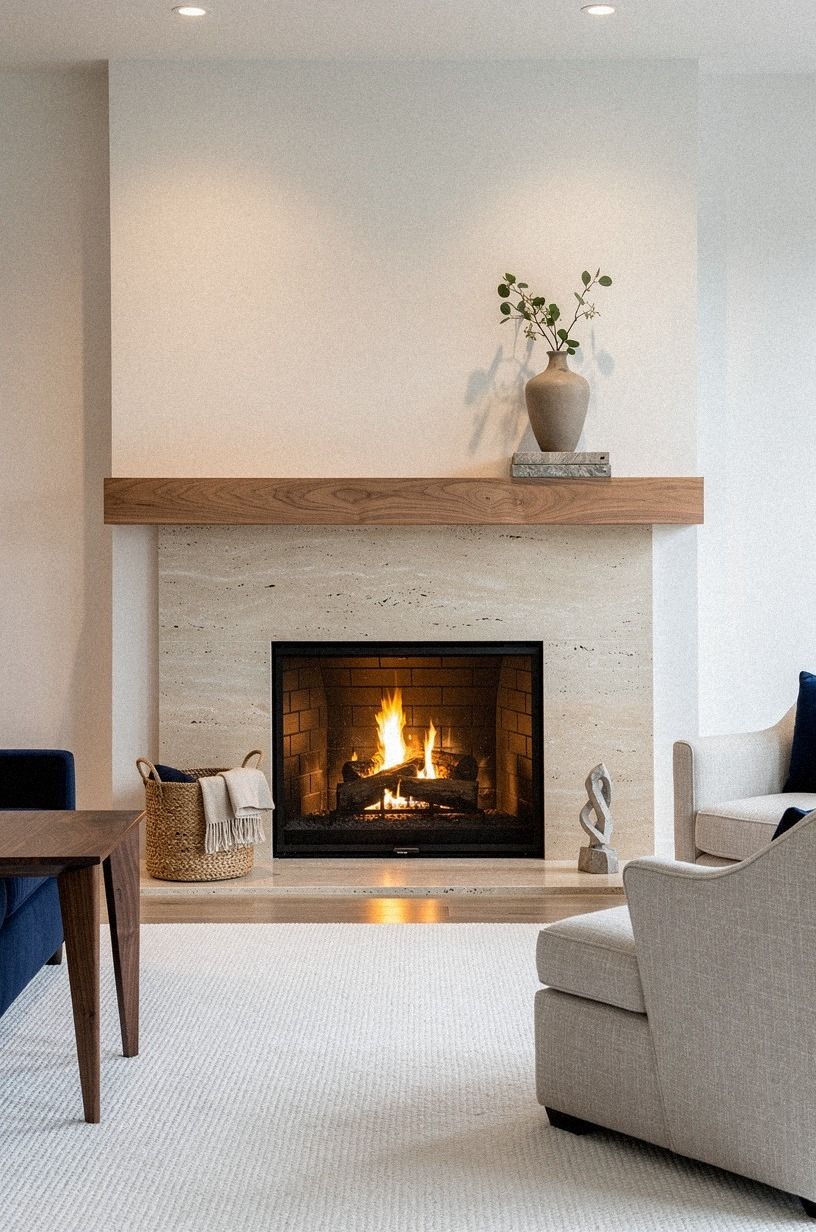 Leave breathing room around the firebox